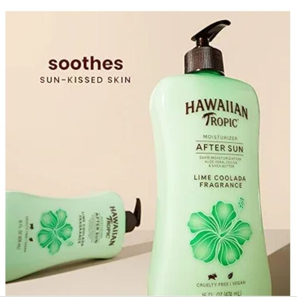 New Hawaiian Tropic Lime Coolada After Sun Lotion Care Daily Moisturizer - Picture 4 of 4